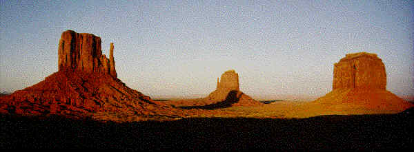 Tja leider kein Bild vom Sonnenuntergang im Monument Valley :-((