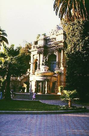 am Cerro Santa Lucia 